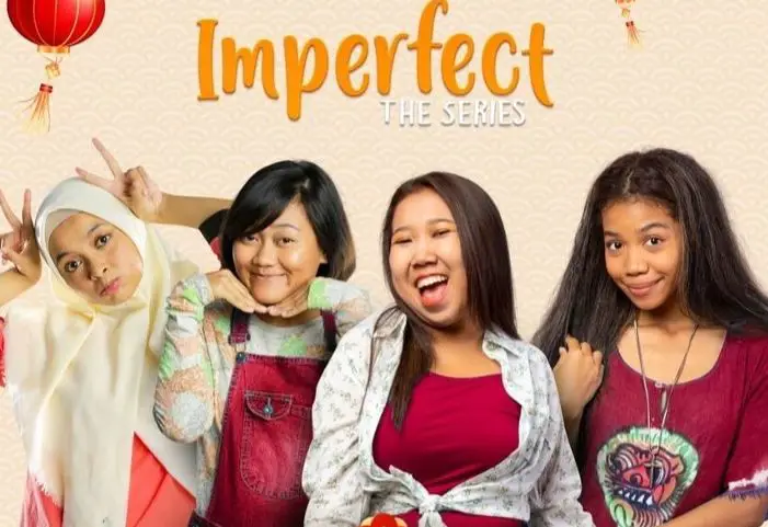 Foto di balik layar pembuatan Imperfect The Series