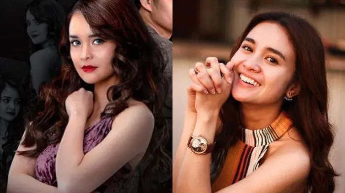 Foto Michelle Ziudith sebagai Laura dalam serial Kupu Kupu Malam