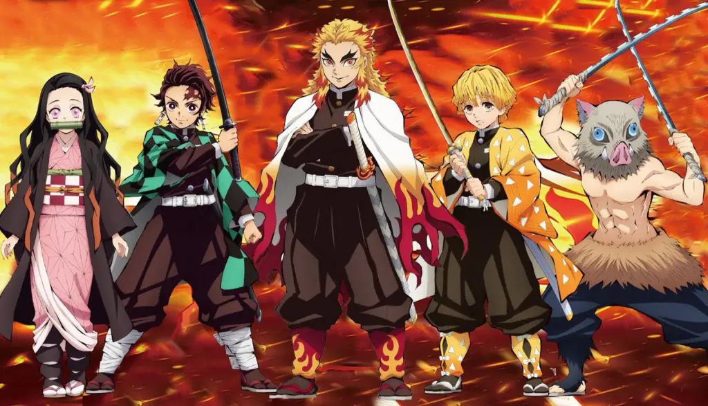 Adegan menegangkan dari film Demon Slayer: Mugen Train