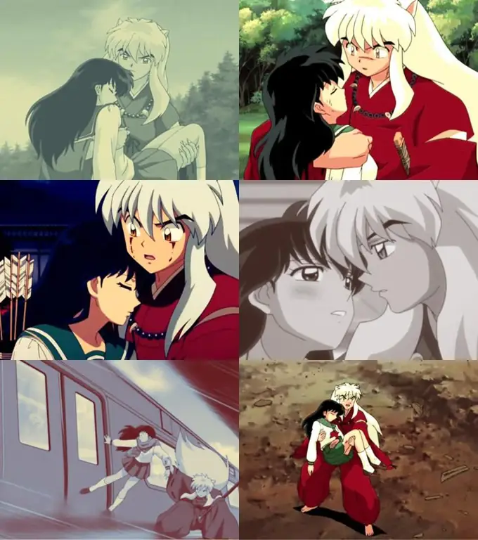 Gambar Inuyasha dan Kagome bersama