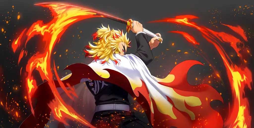 Rengoku Kyojuro, Pilar Api dalam Demon Slayer