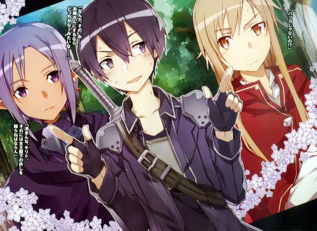 Gambar ilustrasi dari Sword Art Online Progressive