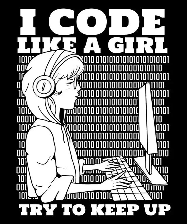 cute programmer