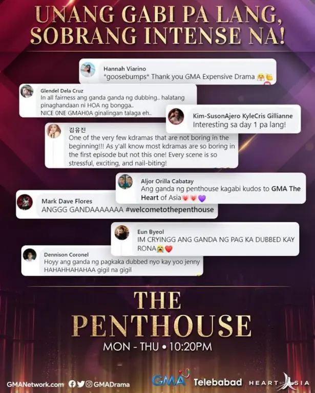 Adegan menegangkan dari drama Korea Penthouse