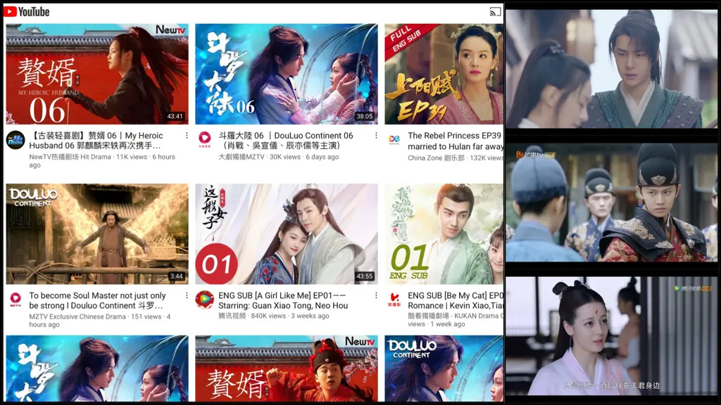 Berbagai aplikasi streaming drama China