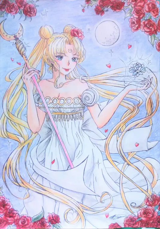 Berbagai macam fan art Sailor Moon Crystal