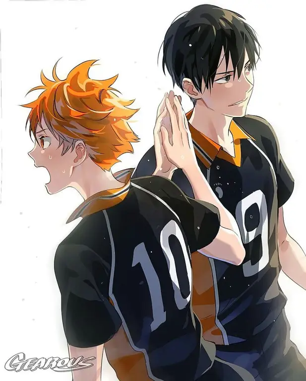 Hinata dan Kageyama di Haikyuu!! Season 3