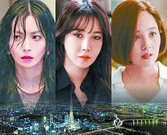 Potret para pemain utama drama Korea Penthouse