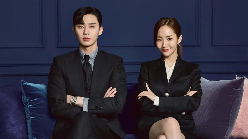 Adegan romantis dalam drama Apa yang Salah dengan Secretary Kim