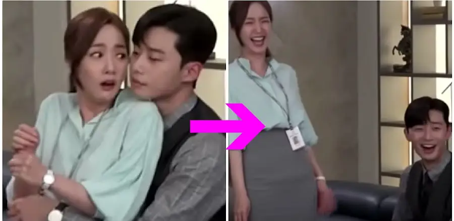 Adegan Park Seo Joon menangis dalam drama Apa yang Salah dengan Secretary Kim