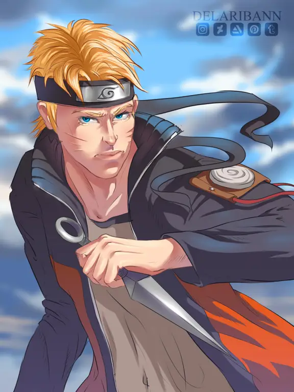 Gambar fan art Naruto yang keren