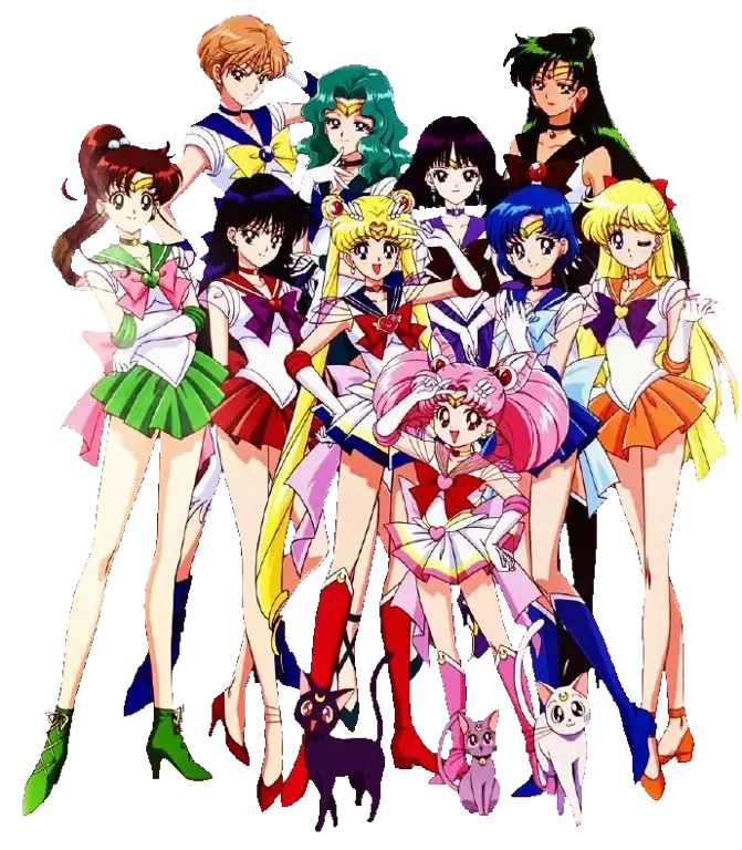 Foto grup Sailor Guardians