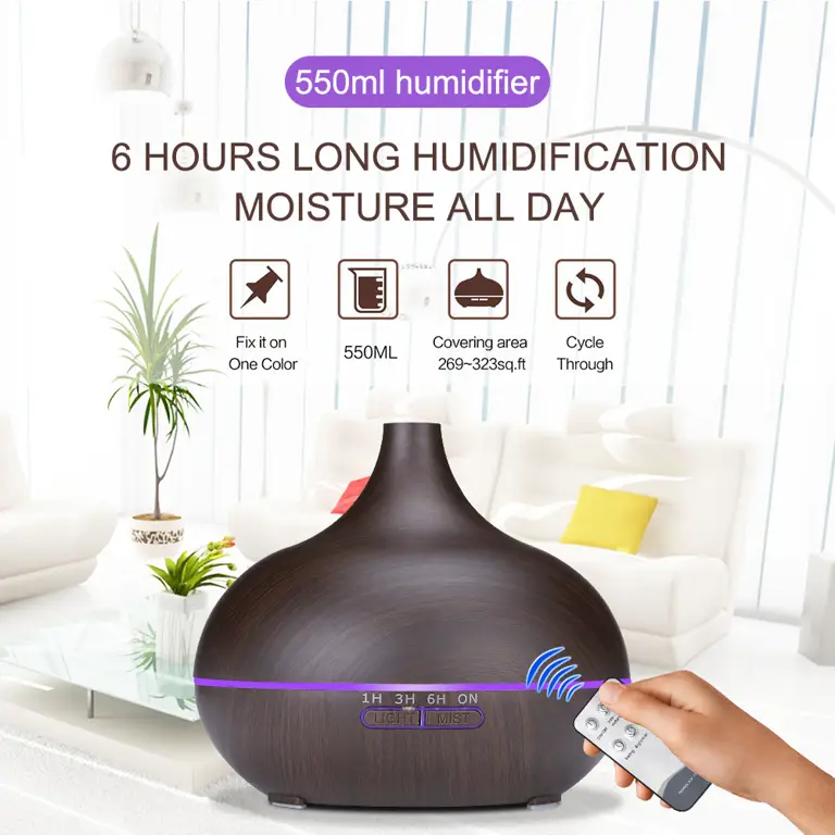 Penggunaan aromatherapy diffuser di kamar tidur untuk relaksasi