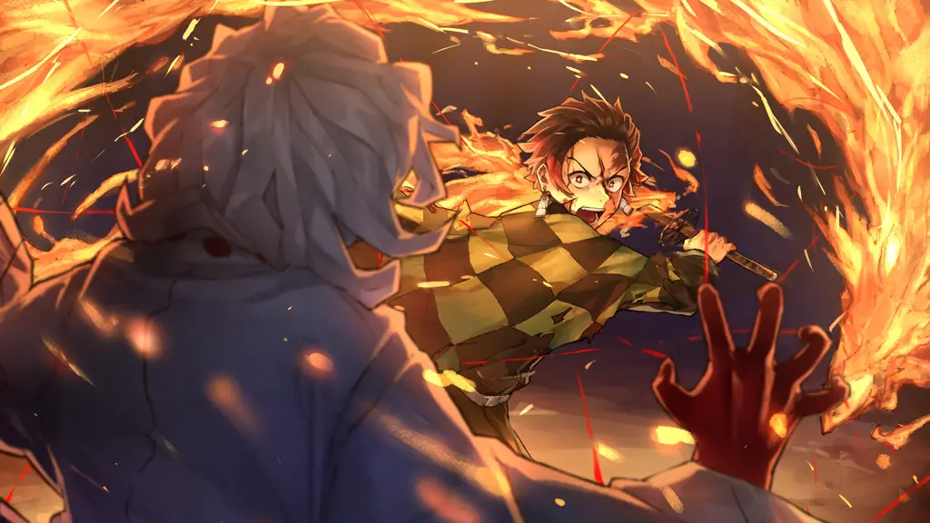 Gambar Tanjiro Kamado dari Kimetsu no Yaiba