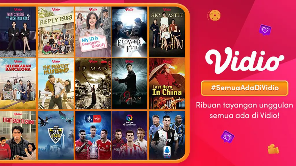 Gambar logo berbagai layanan streaming film Indonesia legal