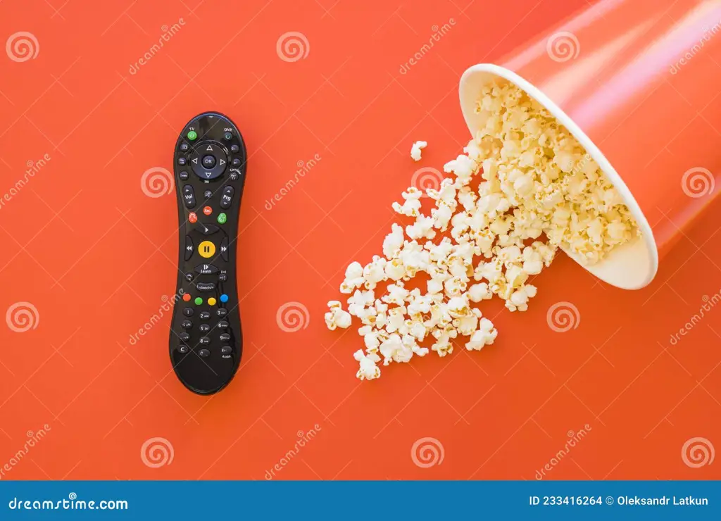 Popcorn dan remot kontrol