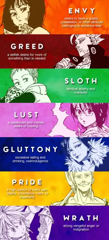 seven deadly sins