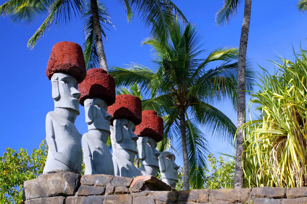 Pameran budaya Polinesia di Polynesian Cultural Center