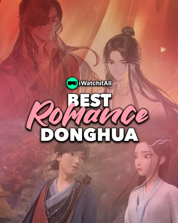 Gambar adegan romantis dari donghua