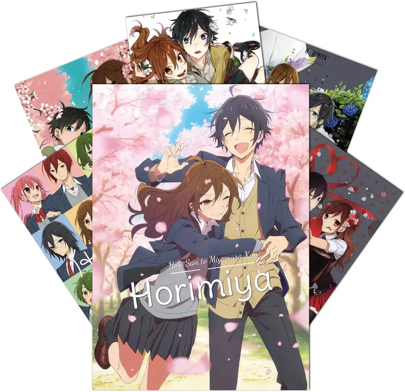 Poster resmi anime Horimiya