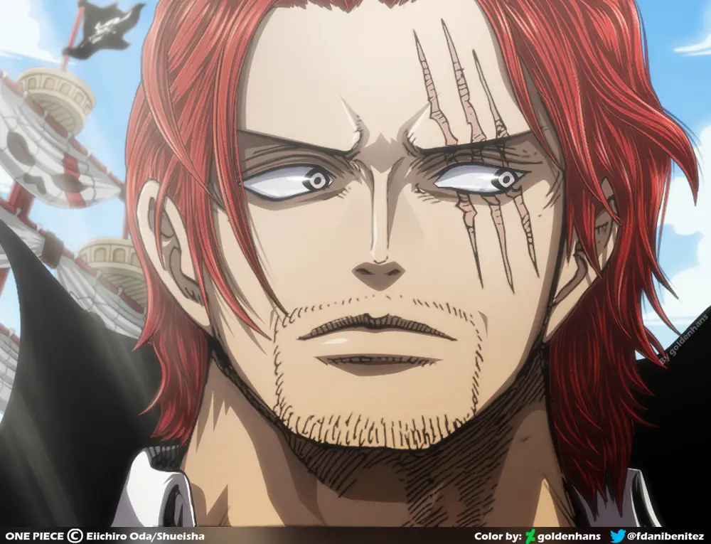 Shanks, mentor Luffy