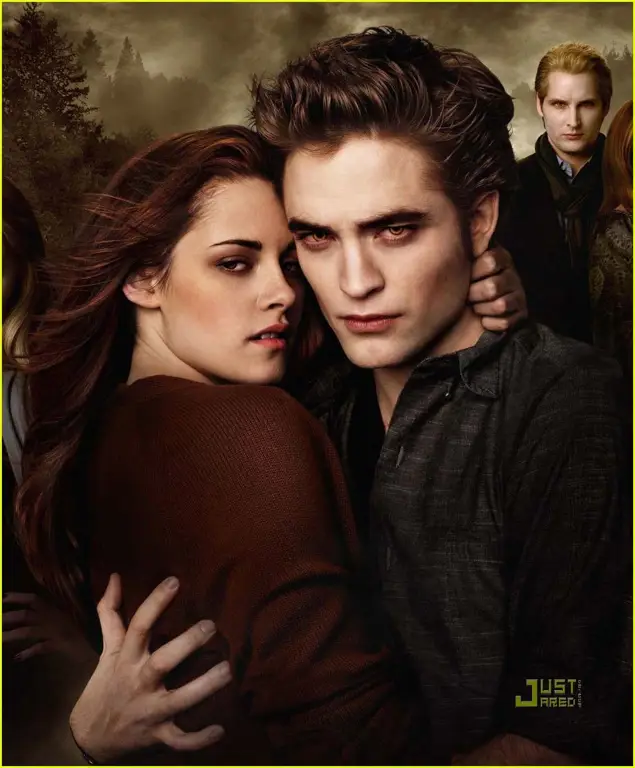 Bella dan Edward dalam film Twilight