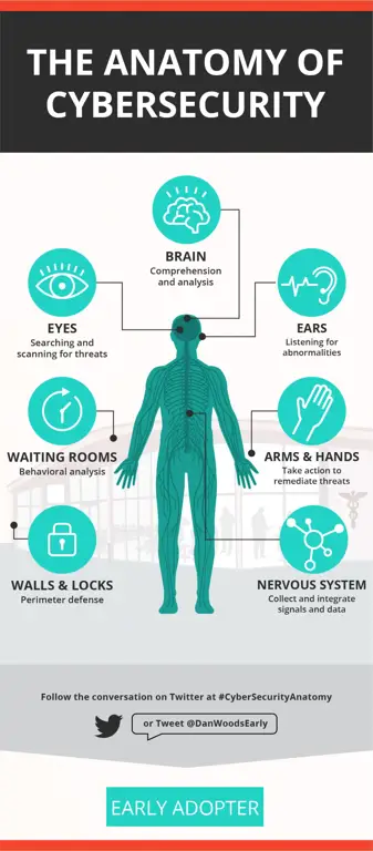 Infografis tips keamanan siber