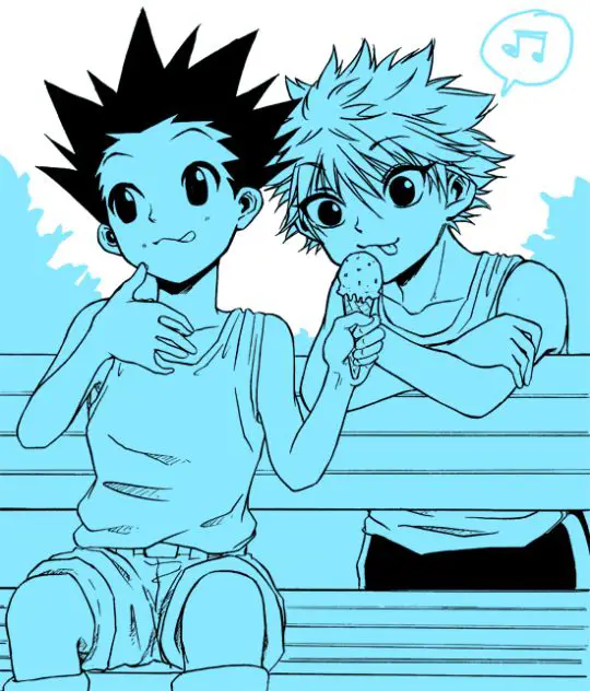 Gambar Gon dan Killua