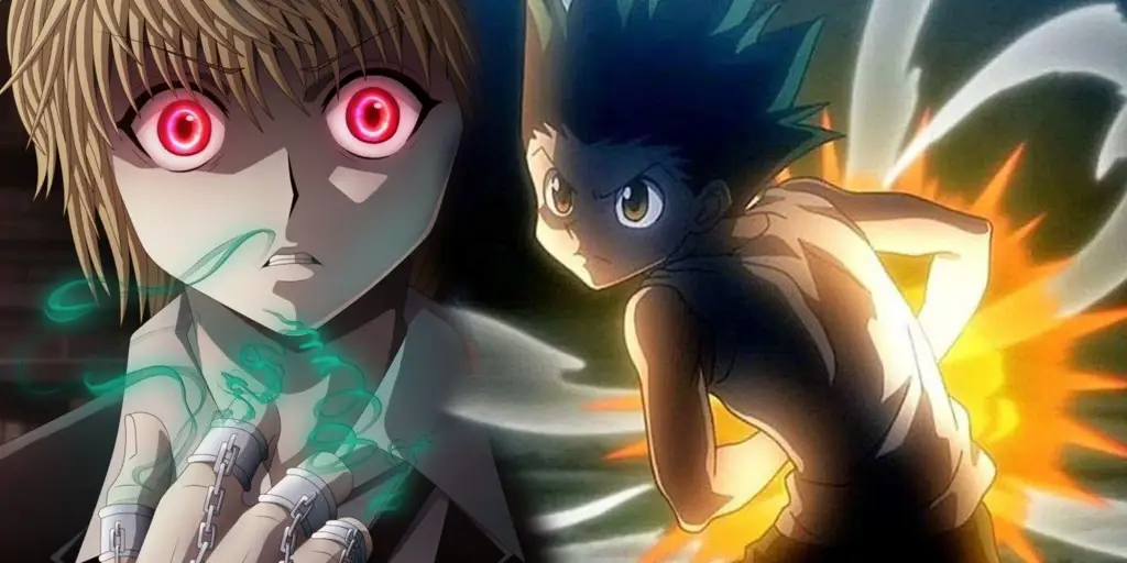 Gambar adegan aksi Hunter x Hunter