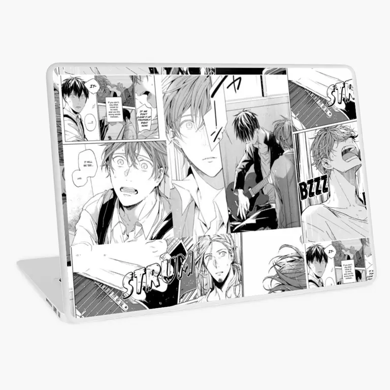 Gambar panel manga Given