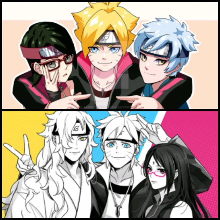 Boruto dan timnya