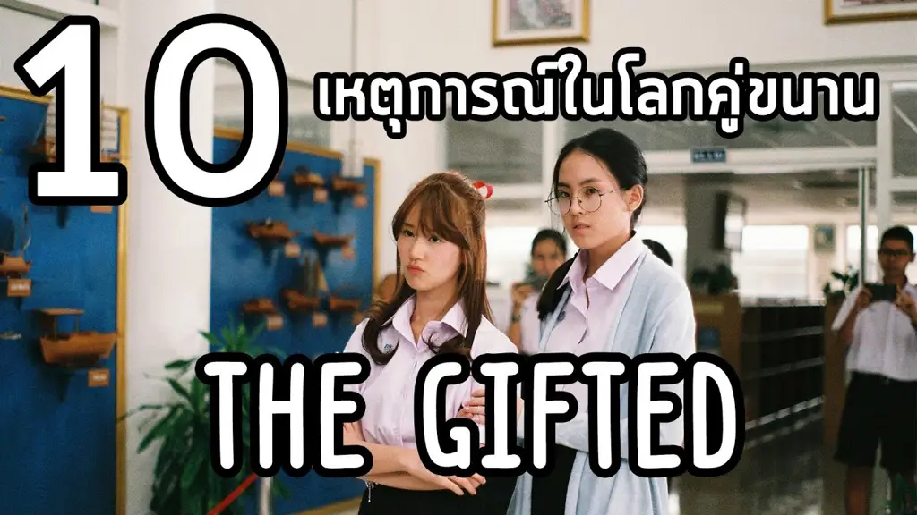 Adegan aksi dalam drama The Gifted Thailand