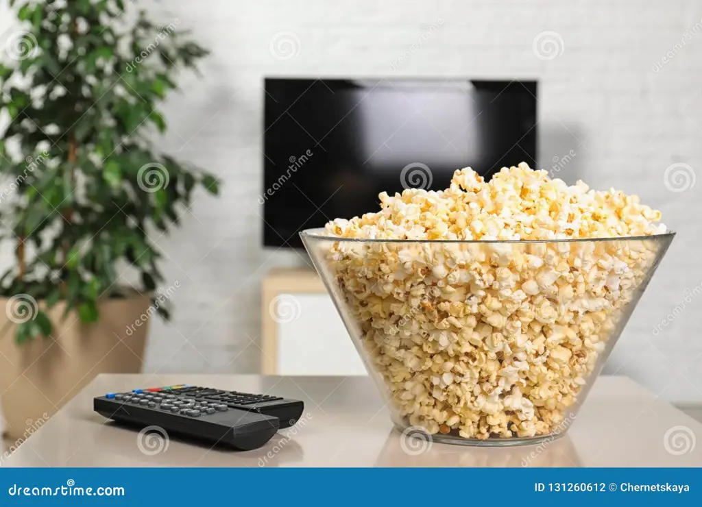 Popcorn dan remot kontrol