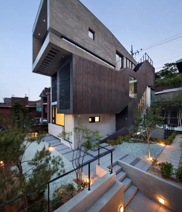 Contoh arsitektur modern Korea