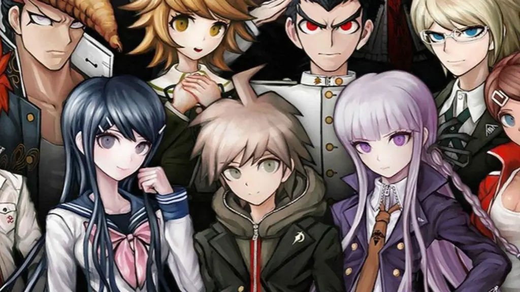 Gambar perbandingan karakter-karakter Danganronpa