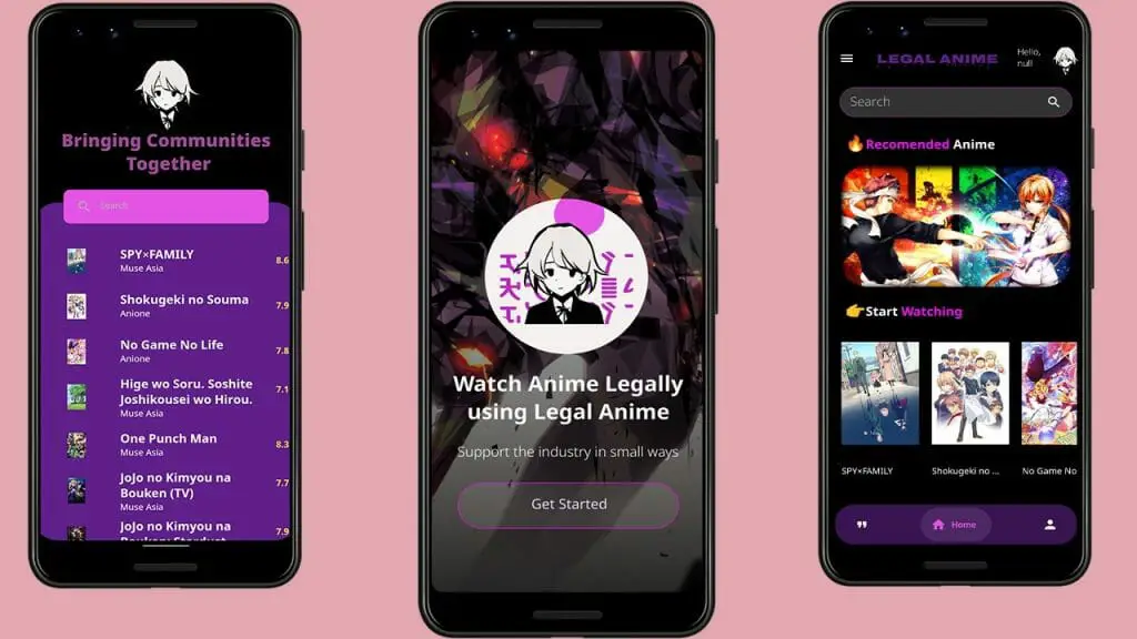 Perbandingan antara streaming anime legal dan ilegal