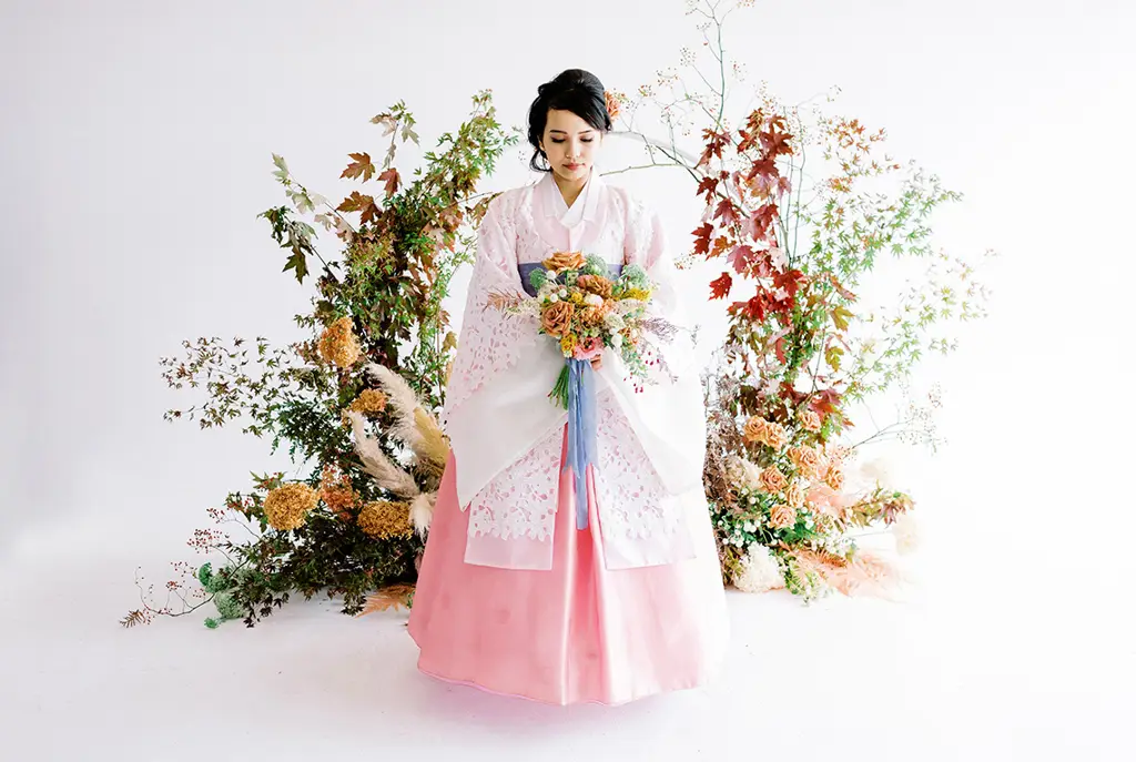 Gaun pengantin tradisional Korea