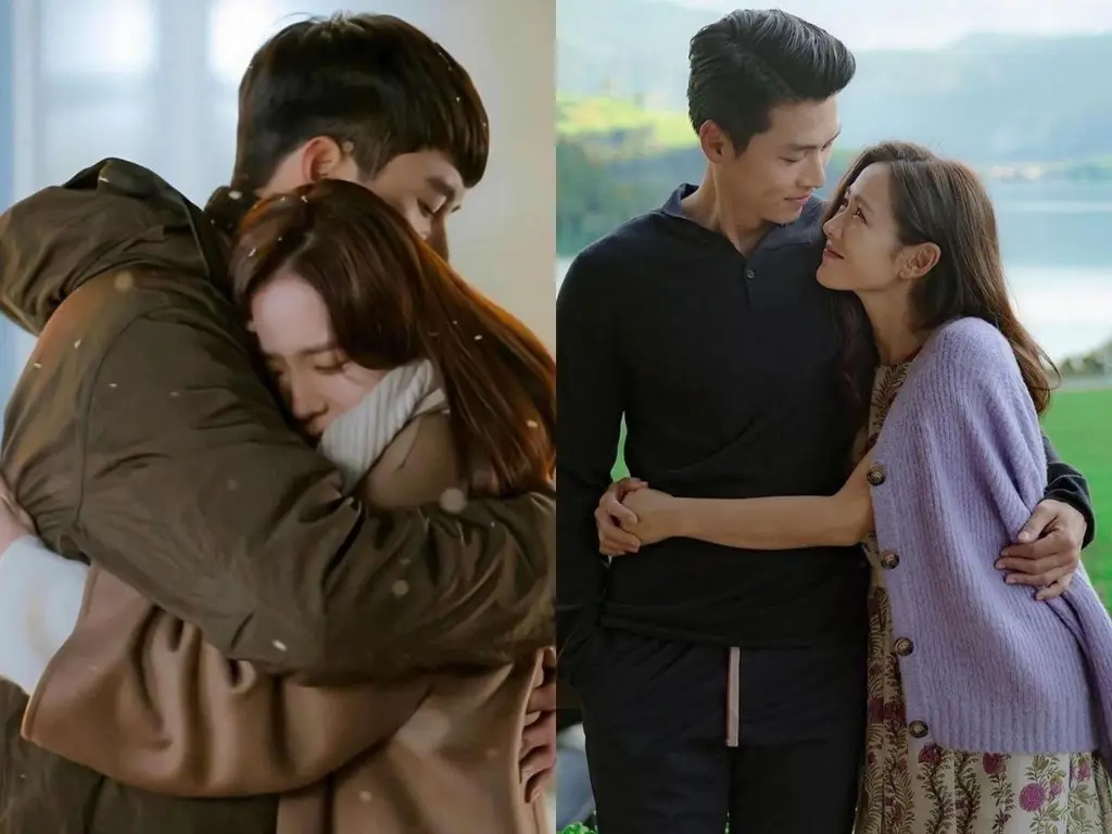 Son Ye Jin dan Hyun Bin dalam Crash Landing on You