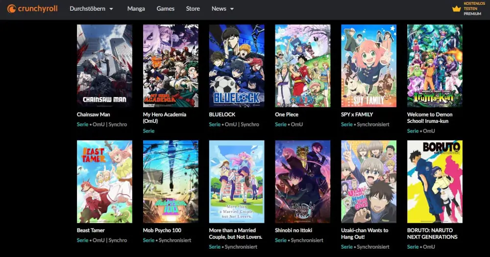 Berbagai aplikasi streaming anime di smartphone