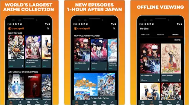 Aplikasi streaming anime terbaik