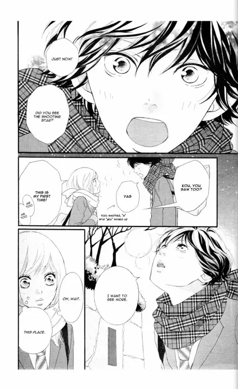 Panel-panel manga Ao Haru Ride