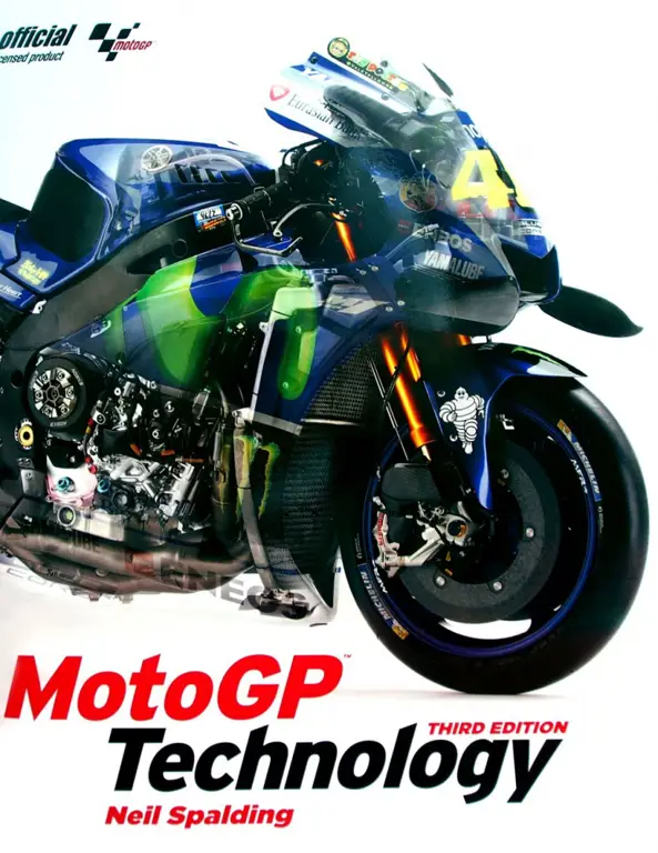 Gambar detail teknologi canggih pada sepeda motor MotoGP