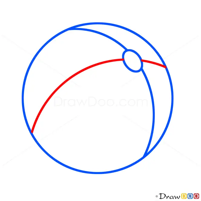 Tutorial menggambar bola kartun