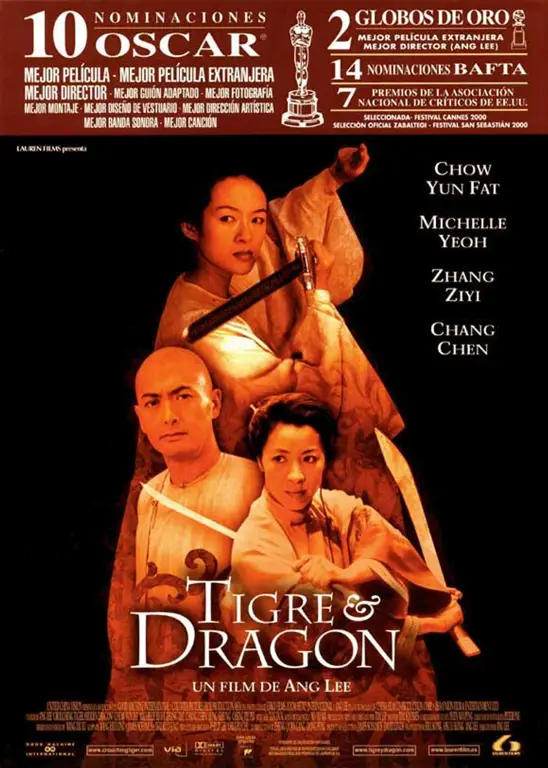 Poster film Crouching Tiger, Hidden Dragon