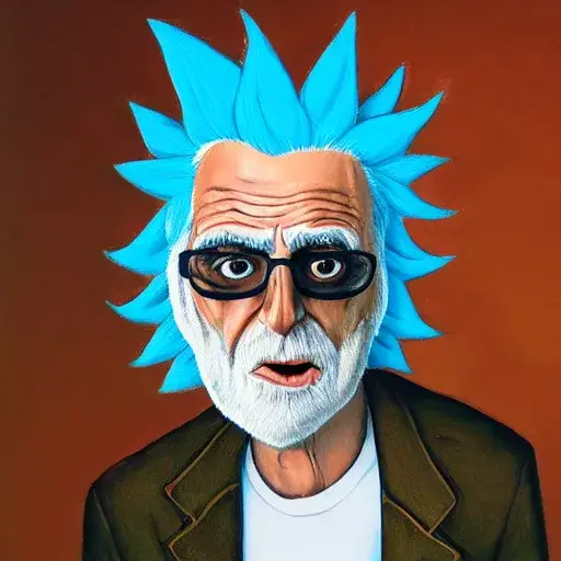 Potret Rick Sanchez