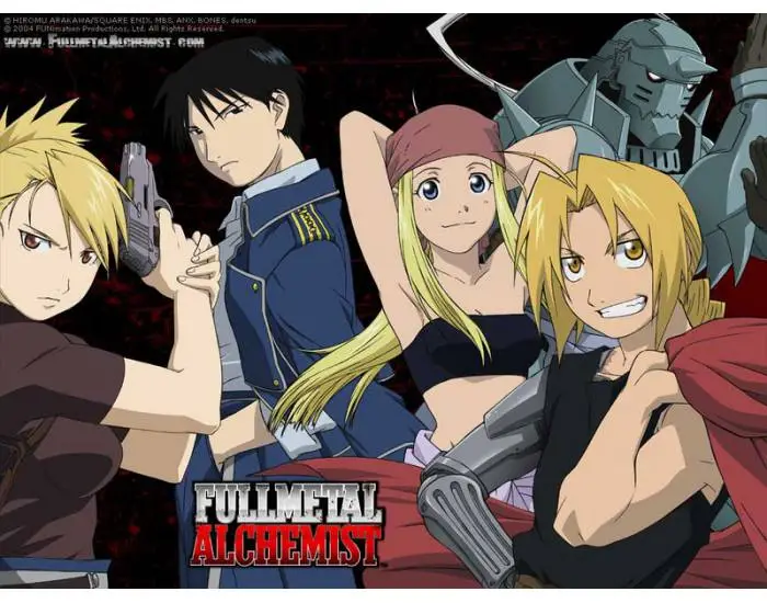 Kelompok karakter utama Fullmetal Alchemist