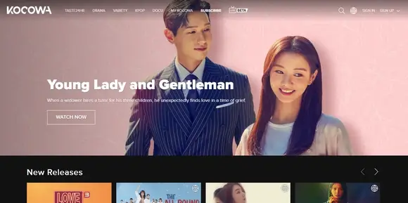 Logo berbagai platform streaming drama Korea