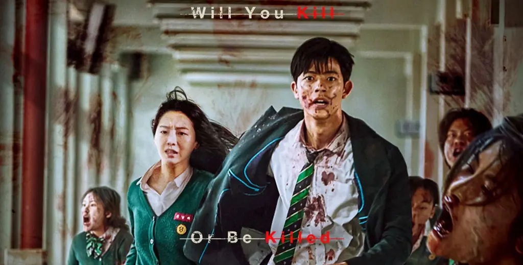 Poster drama Korea All of Us Are Dead