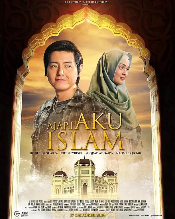 Poster film Indonesia dengan logo dubbing