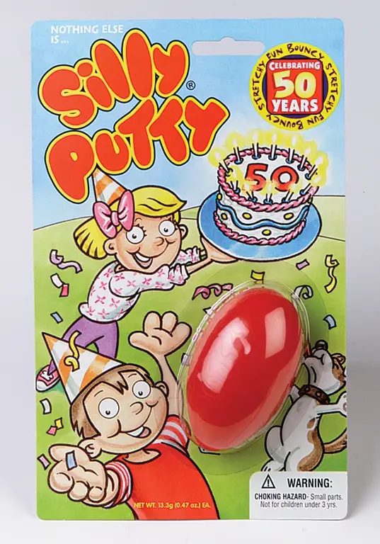 Gambar mainan Silly Putty